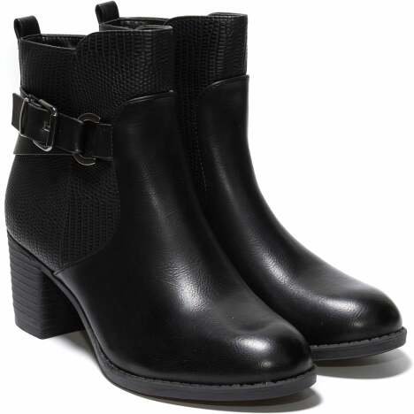 Botine dama Liene, Negru 36