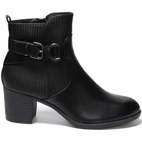 Botine dama Liene, Negru 36